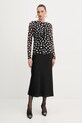 Liu Jo longsleeve UF5269.JS007 czarny AW25