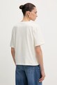 Odzież Liu Jo t-shirt bawełniany TF5143.JS003 beżowy