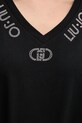 Liu Jo t-shirt bawełniany TF5143.JS003 czarny