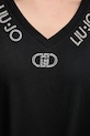 Liu Jo t-shirt bawełniany TF5143.JS003 czarny