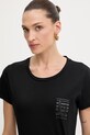 Liu Jo t-shirt bawełniany czarny TF5287.JS923