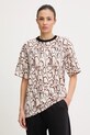 Puma t-shirt bawełniany PUMA x A$AP ROCKY regular beżowy 635239