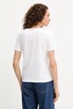 Oblečenie Bavlnené tričko Ermanno Scervino 57TL012EE2R biela