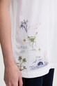 Βαμβακερό μπλουζάκι Abercrombie & Fitch KI157.5386.100 λευκό
