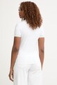 Odzież Lacoste T-shirt damski z bawełną TF5289 biały