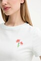 Хлопковая футболка Kenzo FF62TS2564SO бирюзовый