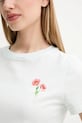 Kenzo t-shirt bawełniany FF62TS2564SO turkusowy