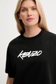 Kenzo pamut póló Kenzo x Futura fekete FF62TS5544SG