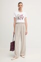 Dkny t-shirt P52H4WNA fehér AW25