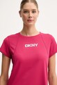 Dkny t-shirt różowy DP5T1357