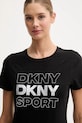 Dkny t-shirt czarny DP5T1333