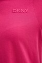 Dkny t-shirt bawełniany DP5T1372 różowy