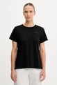 Dkny t-shirt bawełniany nadruk czarny DP5T1372
