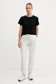 Dkny t-shirt bawełniany DP5T1372 czarny AW25