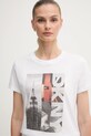 Μπλουζάκι Dkny λευκό DJ5T1547