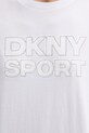 Dkny tricou din bumbac DP5T1346 alb