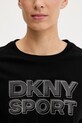Dkny tricou din bumbac DP5T1346 negru
