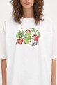 Carhartt WIP t-shirt bawełniany W' S/S Cream Of The Crop biały I035244.02XX