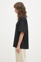 Carhartt WIP t-shirt bawełniany W' S/S Heart II Hartt I035259.89XX czarny AW25