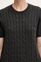 Carhartt WIP sweter bawełniany W' Carter Knit czarny I035181.89GD