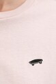 Vans t-shirt bawełniany VN000P5QO3N1 różowy