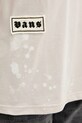 Vans t-shirt bawełniany VN000PRKEN91 beżowy