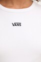 Μπλουζάκι Vans VN000RD1WHT1 λευκό