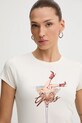 Guess t-shirt TINI beżowy W5YI41.KA0Q1