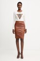 Guess camicia a maniche lunghe LEO W5BI75.J1314 beige AW25
