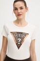 Guess t-shirt beżowy W5BI28.J1314