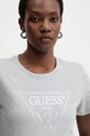 Guess t-shirt bawełniany szary W5BI18.I3Z14