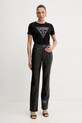 Guess t-shirt bawełniany W5BI18.I3Z14 czarny NC25