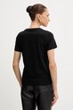Odzież Guess t-shirt bawełniany W5BI18.I3Z14 czarny