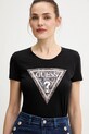 Guess t-shirt czarny W5BI15.J1314