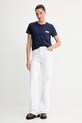 Pamučna majica Levi's A2086.0397 mornarsko plava AW25