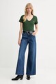 Levi's t-shirt bawełniany A3170.0049 zielony AW25