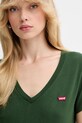 Levi's t-shirt bawełniany zielony A3170.0049