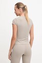 Odzież New Balance t-shirt treningowy WT53125ADS beżowy