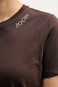 Joop! t-shirt bawełniany 30048474 brązowy
