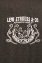 Βαμβακερό τοπ Levi's 003QP γκρί