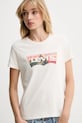 Levi's tricou din bumbac bej 17369.3186