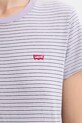 Levi's t-shirt bawełniany 39185.0326 fioletowy