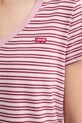 Levi's t-shirt bawełniany 85341.0123 różowy
