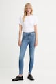 Βαμβακερό μπλουζάκι Levi's A2226.0140 λευκό AW25