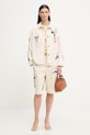 Levi's ESSENTIAL RACER de damă din bumbac A3381 galben SS26