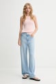 Levi's top bawełniany A3381.0026 różowy AW25