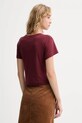 Oblečenie Bavlnené tričko Levi's A8798.0070 burgundské