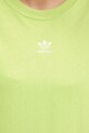 Βαμβακερό μπλουζάκι adidas Originals Essentials JW5076 πράσινο
