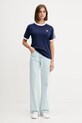 Kratka majica adidas Originals 3 Stripe Tee JY4852 modra AW25