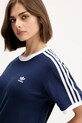 Kratka majica adidas Originals 3 Stripe Tee modra JY4852